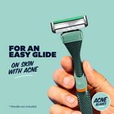 Acne Friendly Razor Blade