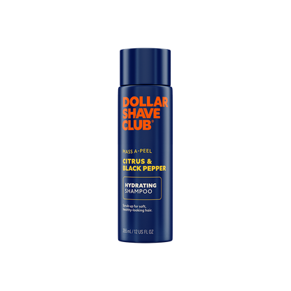 Hydrating Shampoo product on tan background