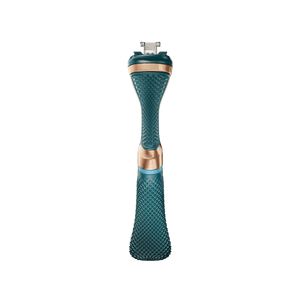 Dollar Shave Club body Shaver Handle product image with blank backdrop.
