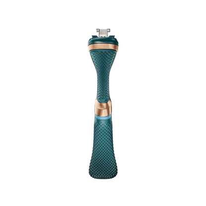 Dollar Shave Club body Shaver Handle product image with blank backdrop.