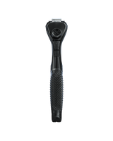 Dollar Shave Club Diamond Grip Handle Black product image with blank backdrop.